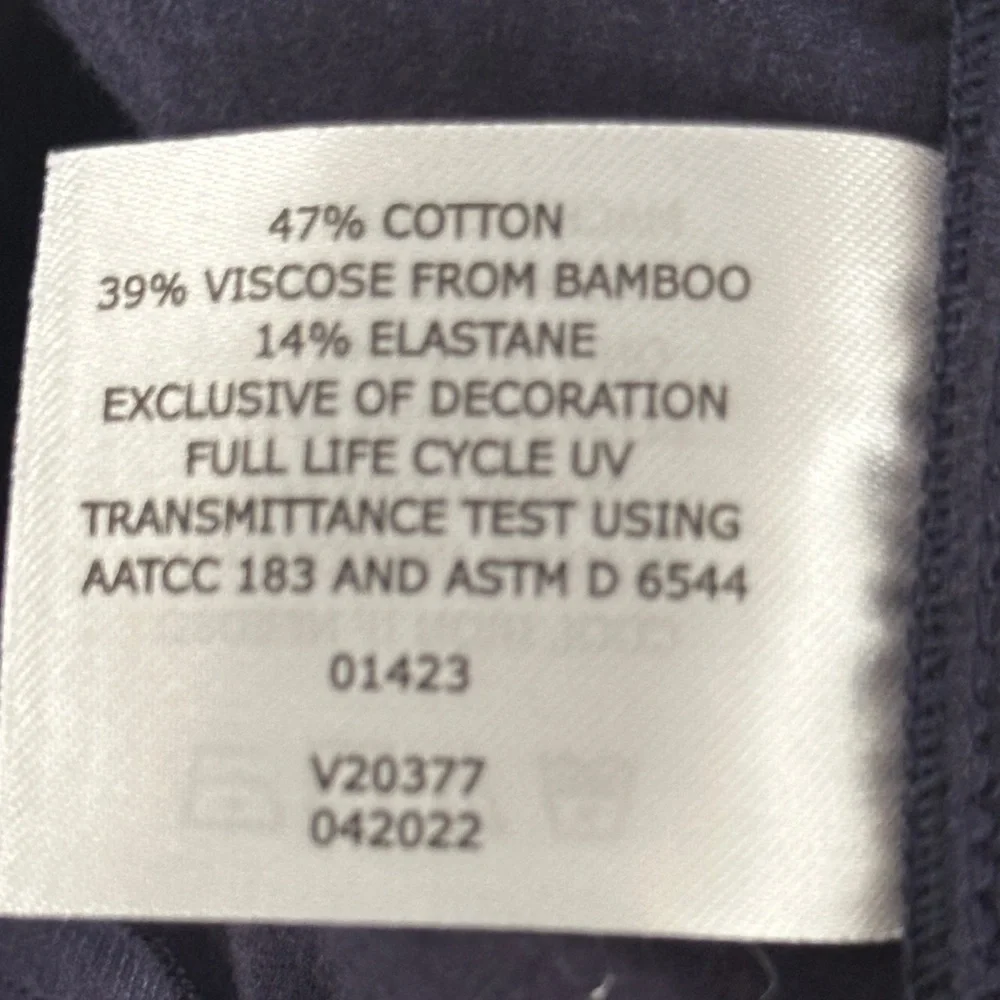 Coolibar Navy Capri Leggings - Picture 9 of 10